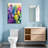 Plants &Flowers Colorful Cactus Pattern Print Artwork-833160600
