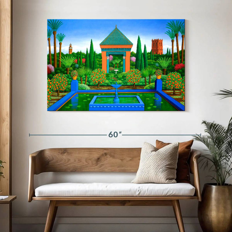 Rorry Marjorelle Oranges, 32" H x 48" W