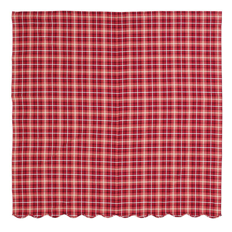 Burley Cotton Plaid Shower Curtain
