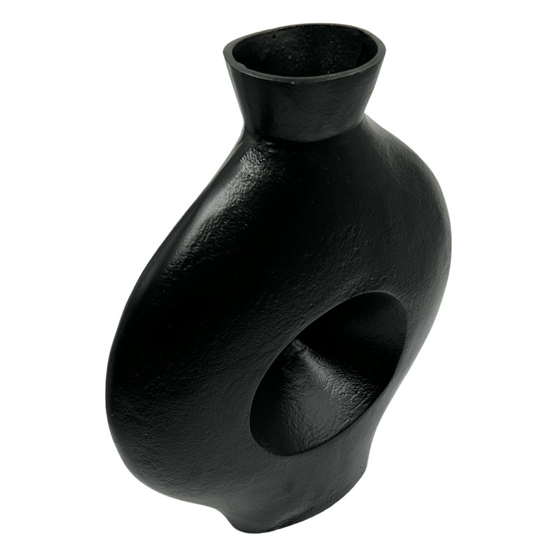 Vase de table Keyen, Noir