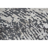 Hand Woven Linen and Cotton Abstract Area Rug