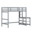  Lit mezzanine simple avec plateforme Ivoire-1119853605