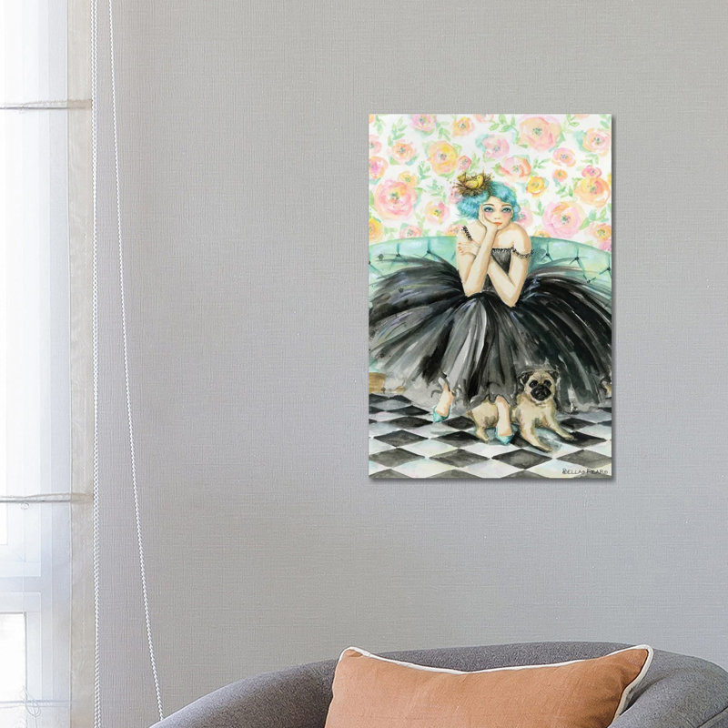 Eloise And George by Bella Pilar - Wrapped Canvas Gallery-Wrapped Canvas Giclée, 66.04 cm H x 45.72 cm W