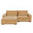 Nurdan  89'' Recessed Arms Modular