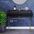 Claire 40 Ceramic Console Sink Matte Black Basin-50789567