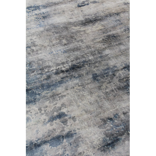 Exquisite Rugs Cassina Hand-Loomed Sky Blue Area Rug | Perigold
