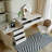 Makeup Vanity with Light mirror,5 drawers,1 chair