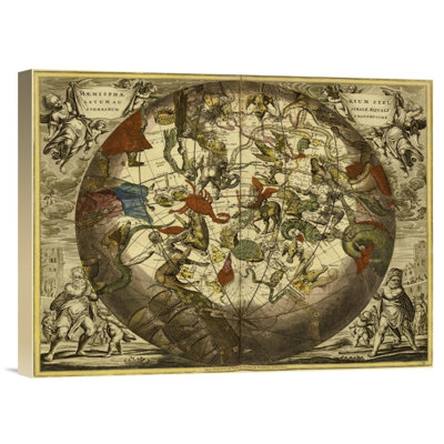 " Maps Of The Heavens: Haemisphaerium Stellatum Australe Aequali "