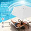 Housse de remplacement pour auvent de parasol de patio de 10 pi (pavillon seulement)-1956567968-2058194381