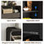23.8" W Storage Cabinet With Doors And Drawers-203552817