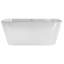 Summerlin 57'' L Freestanding Soaking Bathtub-50879074-88718606