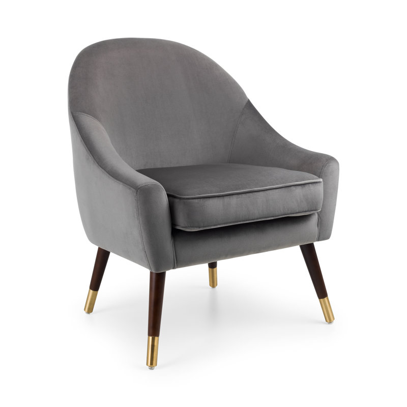 Aubrie Velvet Armchair
