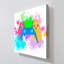 "Gaming In Color" by Daniela Santiago Print on Canvas-48146123