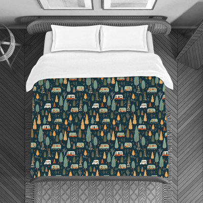 Polyester Machine Printed Duvet Cover