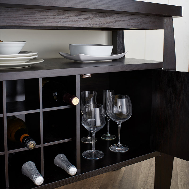 Mendota 51" Width Buffet with Wine Rack