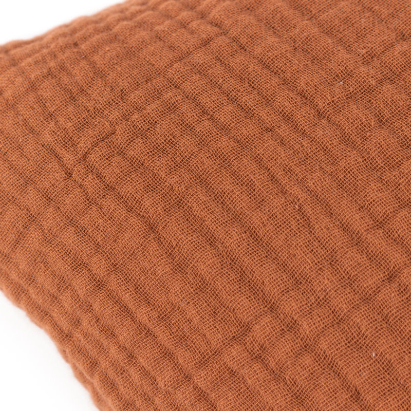 Square Cushion, Pecan