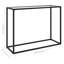 Eunita Glass Top Console Table-61751234-61910713