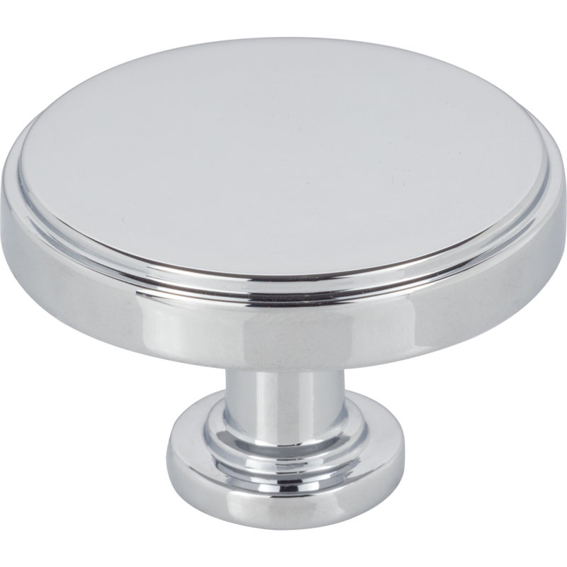 Richard Round Knob, Polished Chrome, 1 3/4"