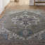 Tapis vert / bleu lavable à la machine Beesley-1669654747