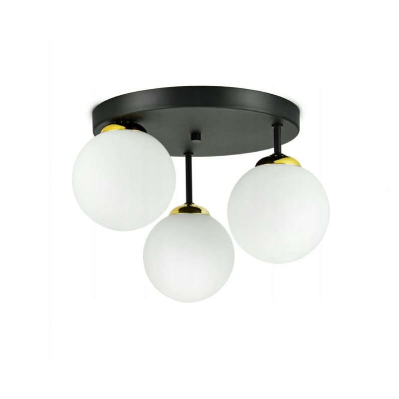 Glass Semi Flush Mount