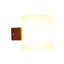 Wooden Base Glass Cylinder Flush Mounted Sconce-1332683032