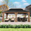 Pavillon de jardin permanent en aluminium-91417938-87169649