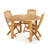 Square Teak Outdoor Dining Table