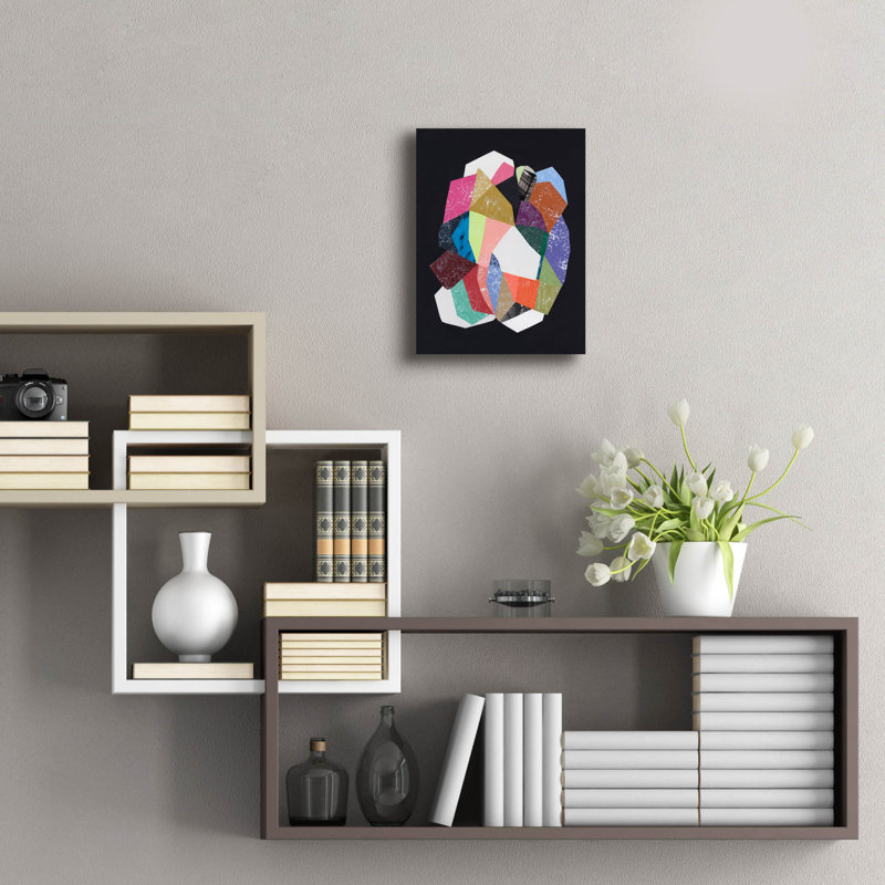  «Dance With Me 1» par Coco Good, art mural en verre acrylique, 12 po x 16 po