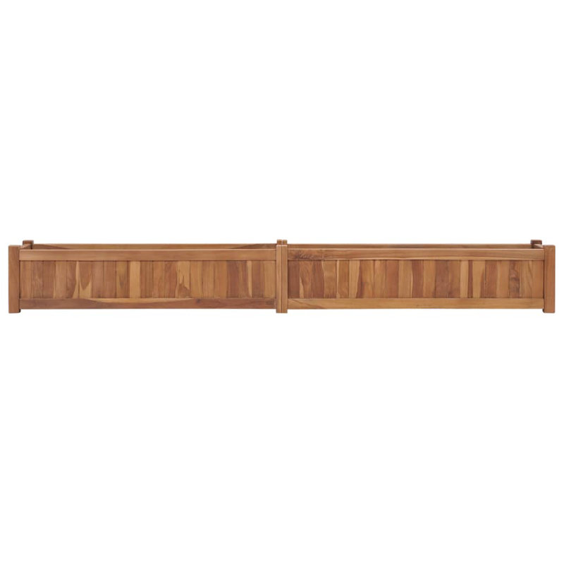 Claudio Wood Raised Garden Bed, 25cm H x 200cm W x 30cm D