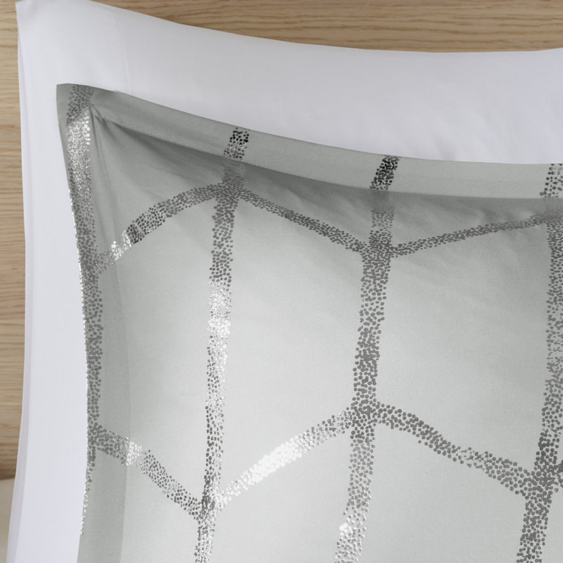 Housse de couette TG / TG très tendance avec attaches de coin intérieures