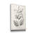 " Antique Black & White Botanical " Acrylic Painting-1948375667
