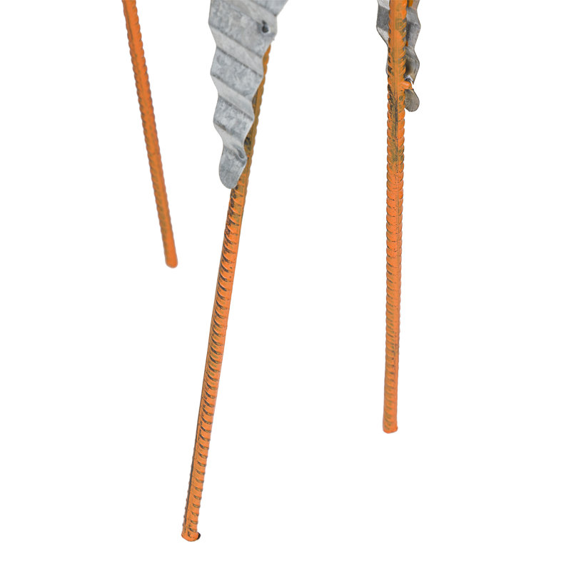 Décoration métal renne rustique, H 30 po x l 14 po x P 6 po
