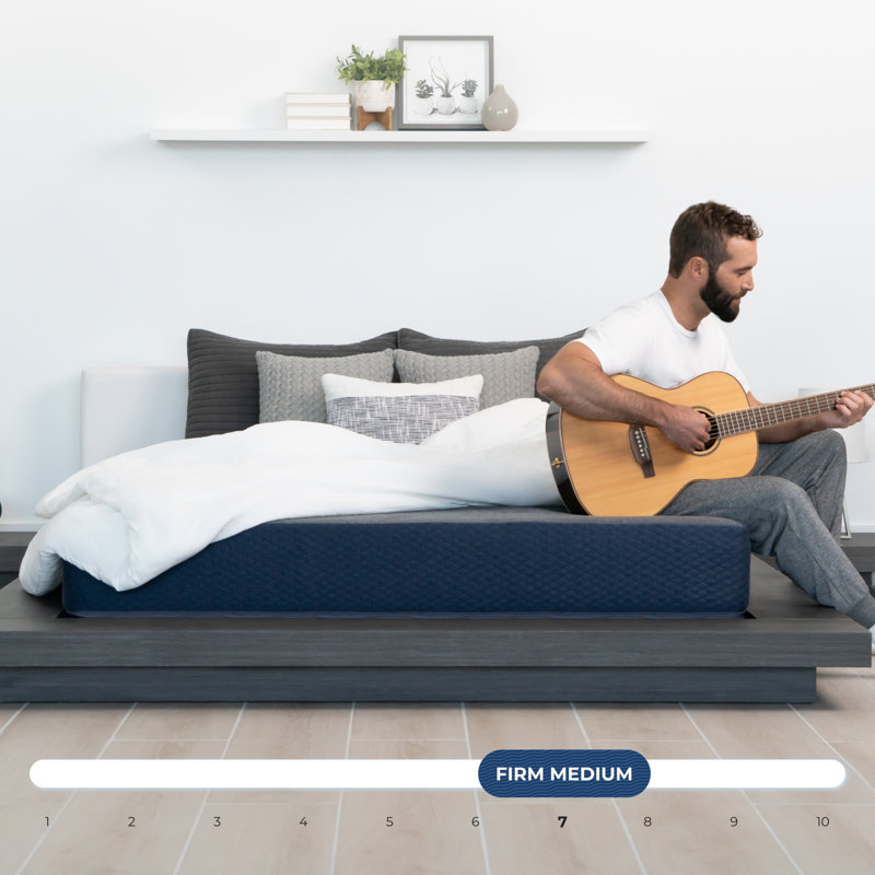 Matelas en mousse viscoélastique gélifiée Dreamfoam Bedding, Simple, 8"