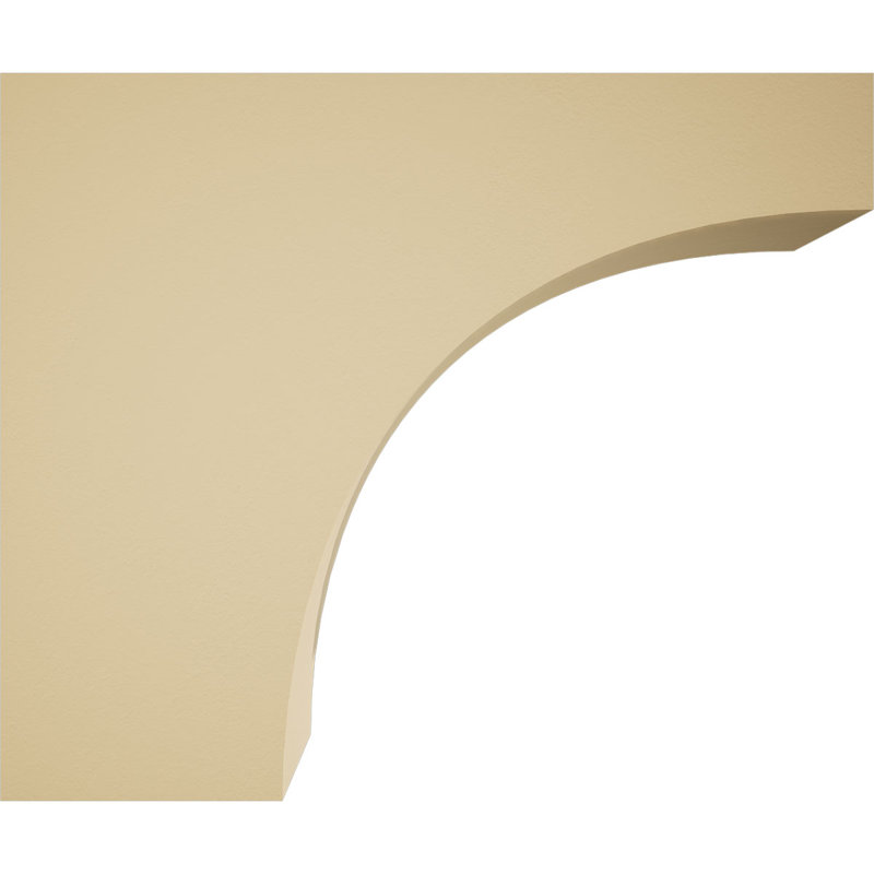 Huntington Signature Urethane Rafter Tail, Primed Tan, 10" H x 12" W x 5" D