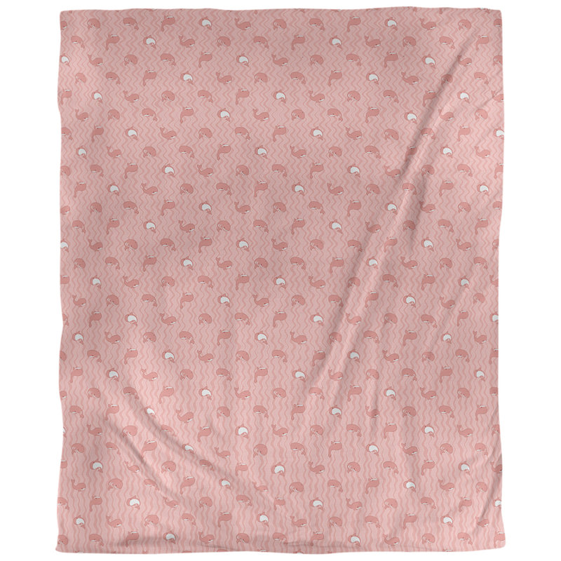 Tissu baleines, Orange, L 58 po x l 36 po, Sergé de coton