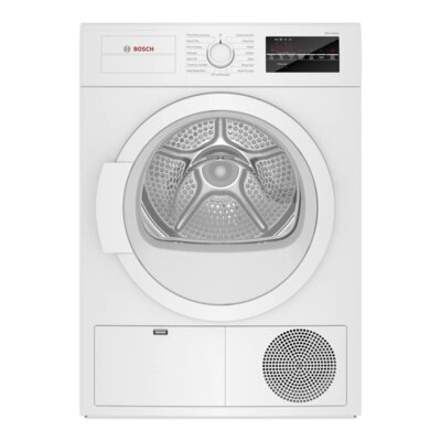 300 Series 23'' cu. ft. High Efficiency Smart Electric Stackable with Reversible Door in White -  Bosch, WTG86403UC