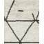 Organic Hand Knotted Geometric Area Rug-1496080310