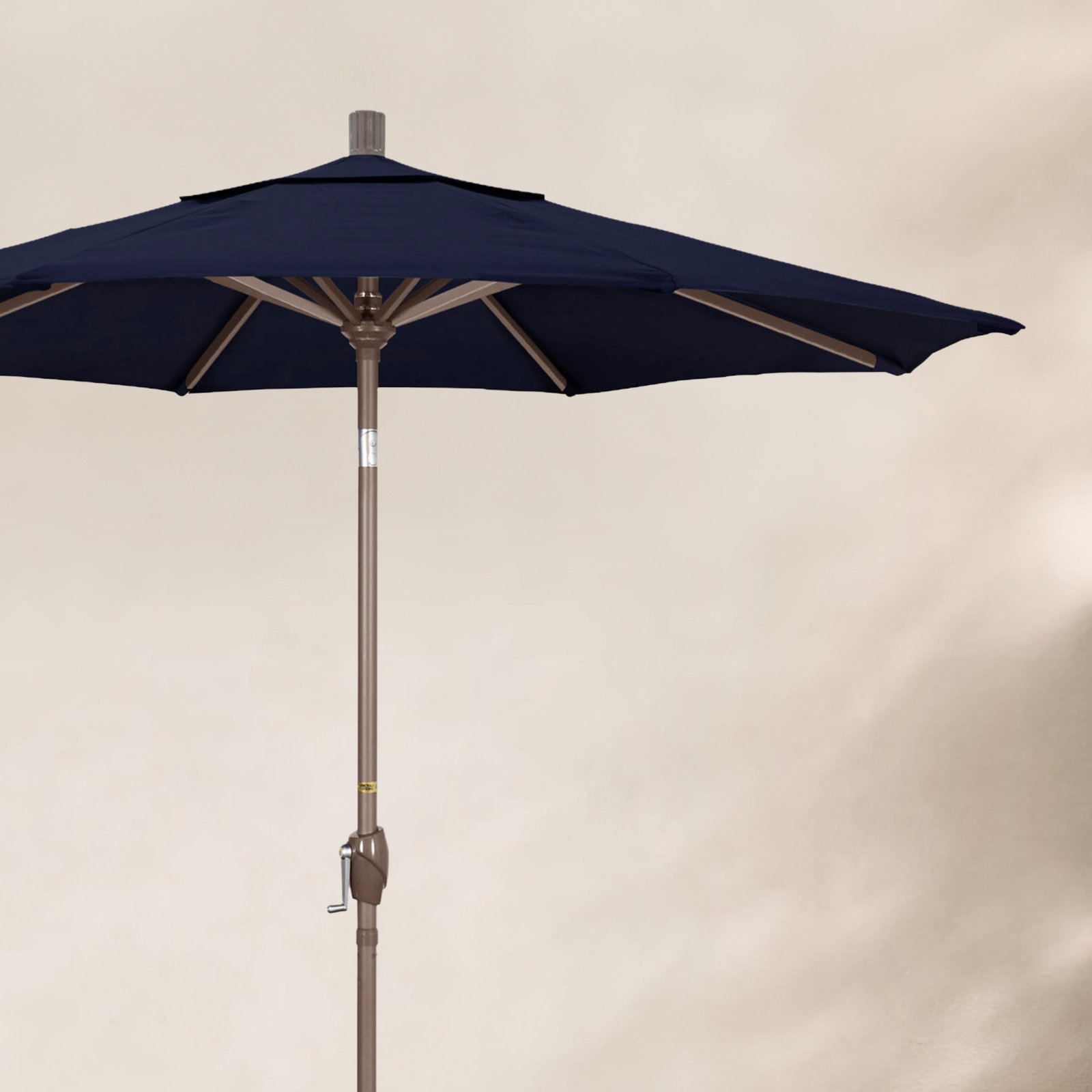 90'' Outdoor Umbrella, Navy Blue Performance Canvas