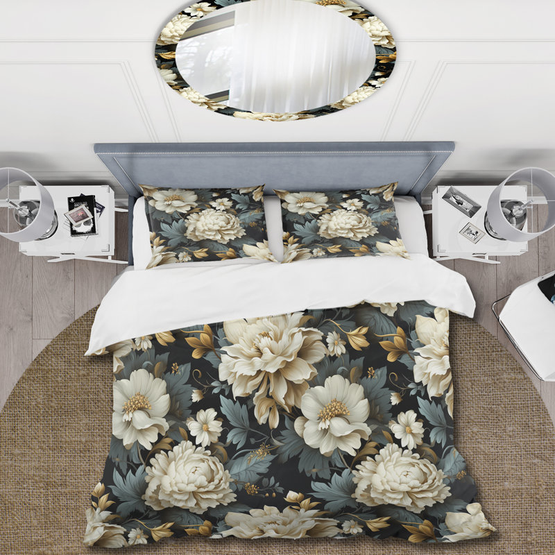 Ensemble de housse de couette Urban Victorian Splendor Victorian, Housse de couette simple + 1 taie décorative stan