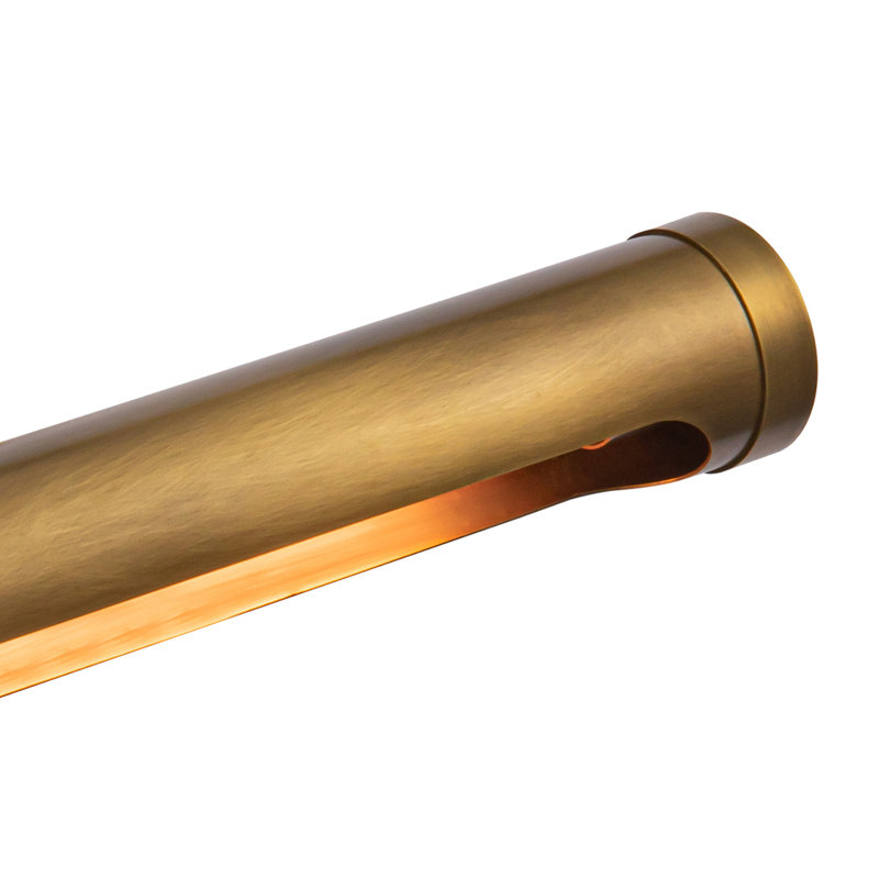 Wynwood Wall Mounted Picture Light, Vintage Brass, 9.13" H x 20" W x 7.88" D