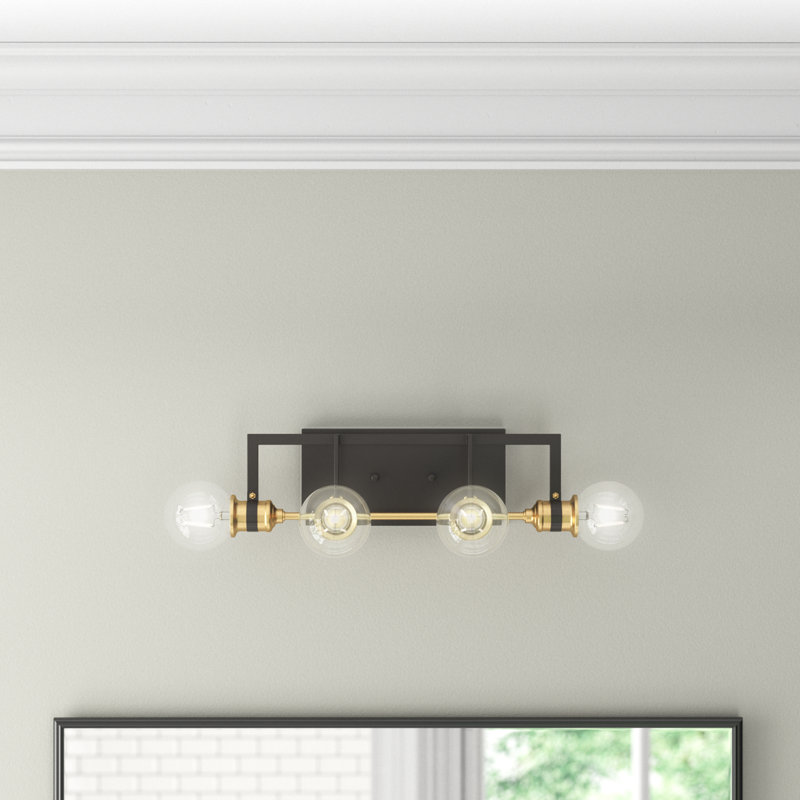 Tommie Dimmable Bath Bar, 4-Light