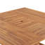 Benedikte Square Teak Outdoor Dining Table , 150cm cm W 150cm cm D