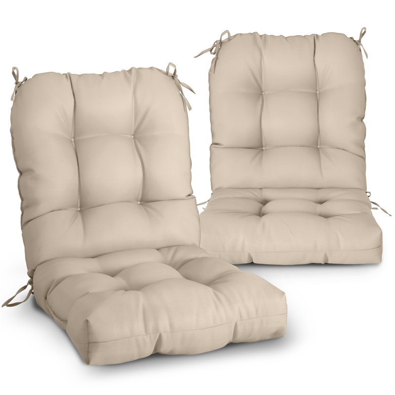 Indoor/Outdoor Seat/Back Cushion, Beige