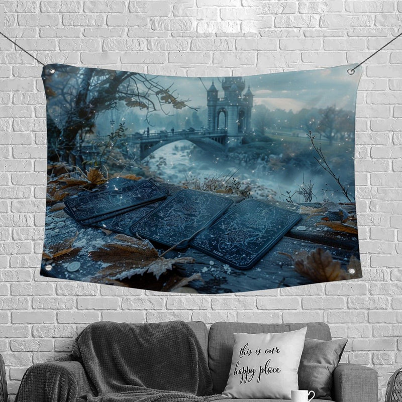 Tapisserie en microfibre, H 68 po x l 80 po