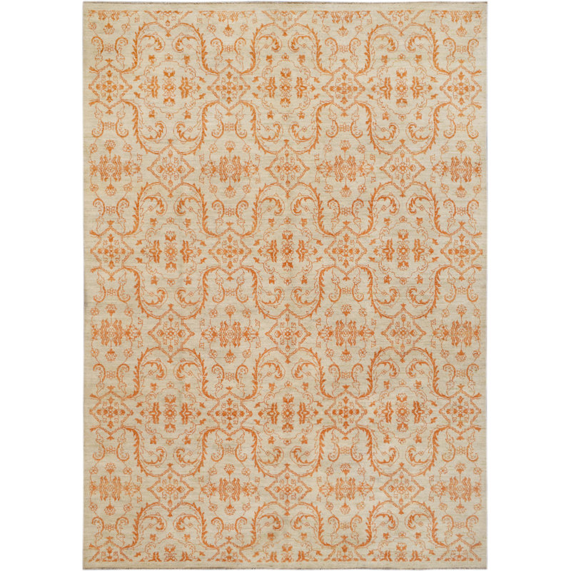 Hand Knotted Wool Oriental Area Rug
