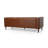 Biya Sofa, 3 Seater, 90 Inch, Tufted Brown Faux Leather, 2 Pillows-888445481