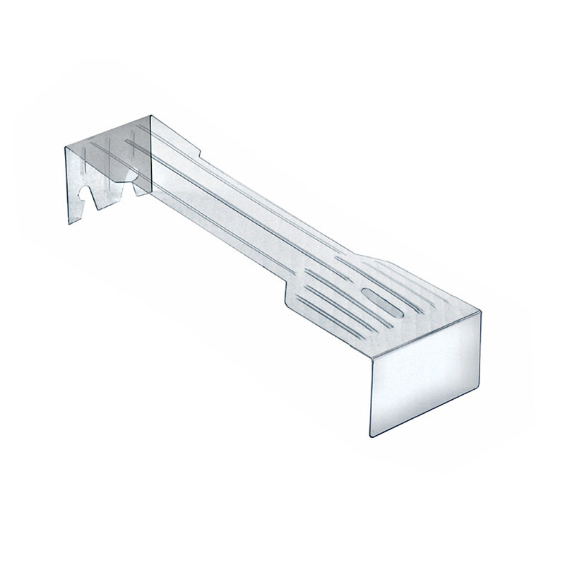 Plastic Overlay for 8" Hook For Adhesive Labels (Hooks not included), 50-Pack