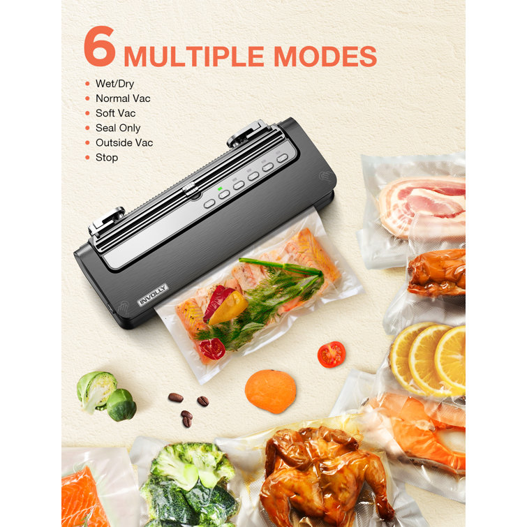 Vacuum Sealer Machine- Air Sealing System Machine for Dry & Moist Food with  Bags
