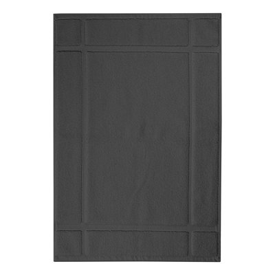 Tapis de bain uni 1350 g / m² 100% coton pour plancher de salle de bain