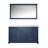 Dukes 60 in. W x 22 in. D Double Bath Vanity, and 58 in. Mirror-66637702-112871979
